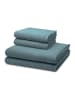 Ross 2 X Handtuch 2 X Duschtuch im Set Sensual Skin in Pazifik