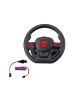 Wisam® Ferngesteuertes RC Rennauto Lenkrad Lichter Sounds 1:12 Rot