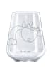 Mr. & Mrs. Panda Bordeauxglas Einhorn Fliegendes Pferd ohne Spruch in Transparent