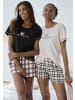 Vivance Active Shorty in schwarz + rosa