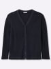 sheego Strickjacke in tiefblau
