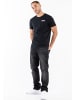 Lonsdale T-Shirt "Dale" in Schwarz