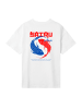 F4NT4STIC T-Shirt Koi Fish Japan Streetstyle in off-white