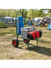 relaxdays Transportwagen in Dunkelgrün – (B)50 x (H)102 x (T)37 cm