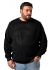 Men Plus Sweatshirt in schwarz