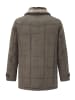 S4 JACKETS Velours-Jacke Polaris in taupe