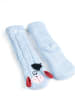 Disney Disney I-Aah Esel Hüttensocken Winnie Puuh Kuschelsocken Sherpa in blau
