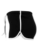 Urban Classics Urban Classics Hot Pants in blk/wht