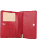 Esquire Helena Clutch Geldbörse RFID Leder 17,5 cm rot