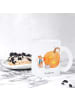 Mr. & Mrs. Panda Teetasse Kürbis Maus ohne Spruch in Transparent