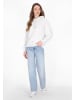 DreiMaster Maritim Women Hoodie in offwhite melange