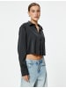KOTON Shirt in Schwarz