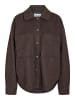 Noisy may Shacket in Chocolate Brown1