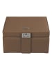 Windrose Corbello Schmuckkasten 21.5 cm in mocca