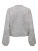 JDY Strickjacke in Medium Grey Melange