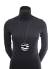 collezione alessandro Lange Kette " Meret " in schwarz