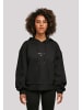 F4NT4STIC Organic Oversized Hoodie Koi Karpfen Japan in schwarz