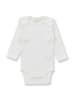 Sense Organics Bio Baby Langarmbody in naturweiß, Modell YVON