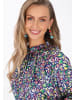 IZIA Blouse in green multicolor