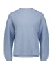 Betty Barclay Strickpullover mit Stehkragen in Blue Fog Melange