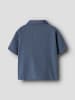 name it Nmmfaher Kurzarmhemd Viskose-Leinenmix in vintage indigo