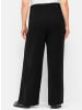 sheego Hose in schwarz