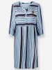 WITT WEIDEN Kleid in marine-himmelblau-gestreift