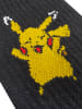 Pokemon 2er Pack Pokemon Socken Pikachu & Gengar Tennissocken Söckchen in schwarz