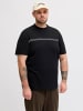 JACK & JONES PLUS T-shirt in Black