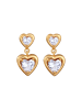 Elli Ohrringe 925 Sterling Silber in Gold