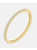 Vanlere Eternity-Ring aus 375 Gelbgold mit Zirkonia