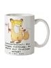 Mr. & Mrs. Panda Tasse Sozialarbeiterin Hoffnungsträger mit Spruch in Weiß