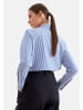Seidensticker Hemdbluse Regular in Mittelblau