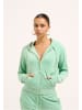 Juicy Couture Sweat & Fleece - Hoodies Zipthrough in greyed jade