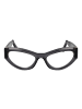 GCDS Unisex Optische Fassungen Oval Grau