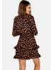 TOOCHE Kleid "Leo Colore" in braun