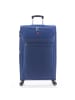 Gladiator 2000 4 Rollen Trolley 78 cm mit Dehnfalte in blue