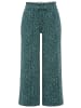 Kangaroos Culotte in Petrol Alloverprint