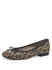 Marco Tozzi Ballerinas in Animal