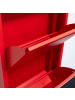 ebuy24 Schuhschrank Pisa 9 Rot 150 x 16 cm