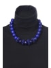 collezione alessandro Kurze Kette " Letizia " in blau