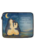 Mr. & Mrs. Panda Laptop Tasche Pinguine Einschlafen Design mit S... in Weiß
