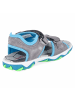 superfit Sandalette in grau-kombi
