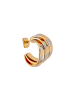 usha WHITE LABEL Women Hoop Earrings in Rose Gold Silver