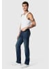 PEAK TIME  Straight-Jeans Orbis in Aurora Indigo