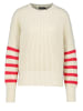 alife and kickin Rundhalspullover, Strickpullover DarjaAK Z in creme