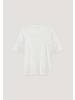 Hessnatur Hessnatur Bohemian Lace-T-Shirt Oversize aus reiner Bio-Baumwolle in naturweiss