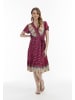 usha FESTIVAL Sommerkleid in Beere Pink Mehrfarbig