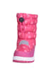 Playshoes Winter-Bootie Schneeflocken in Pink