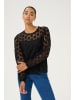 Kaffe Bluse langarm KAsilja Regular fit in Black Deep
